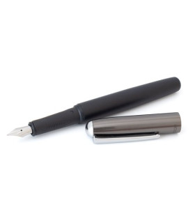 PLUMA INOXCROM ICTINEO GUNMETAL NEGRO