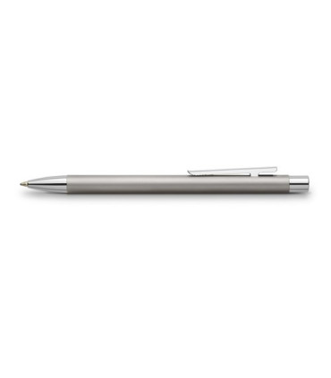 BOLIGRAFO FABER NEO SLIM ACERO MATE