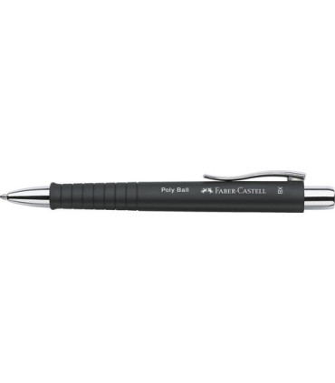 BOLIGRAFO FABER POLY BALL XB NEGRO