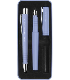 JUEGO BOL+PLUMA FABER POLY PEN IRIS