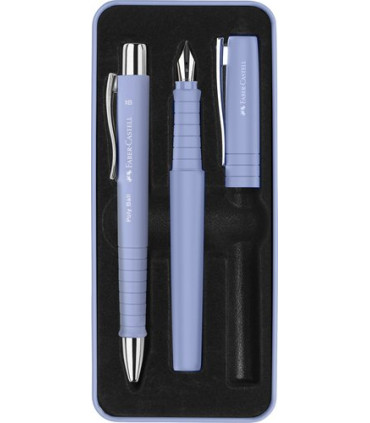 JUEGO BOL+PLUMA FABER POLY PEN IRIS