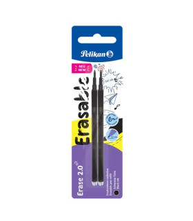 RECAMBIO PELIKAN ERASE 2.0 NEGRO B/2