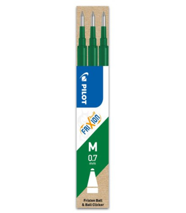 RECAMBIO PILOT FRIXION BALL VERDE B/3