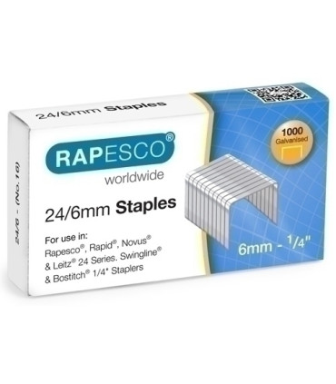 GRAPAS RAPESCO STANDARD 24/6 GALV.cj1000
