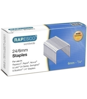 GRAPAS RAPESCO STANDARD 24/6 GALV.cj5000