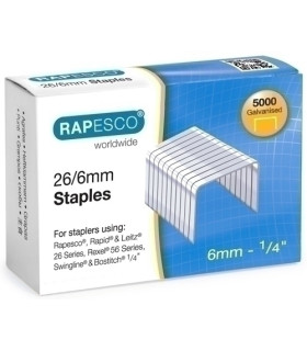 GRAPAS RAPESCO STANDARD 26/6 GALV.cj5000