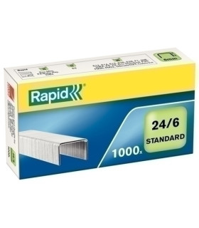 GRAPAS RAPID STANDARD 24/6 GALV.cj.1000