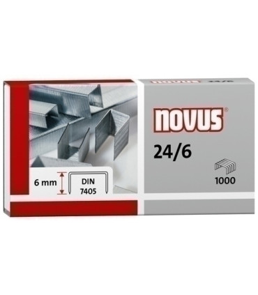 GRAPAS NOVUS 24/6 GALV.cj.1000