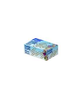 CLIP FOROFIS Nº1,5 (25 mm) DORADO C/100