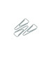 CLIP FOROFIS Nº2 TRIANG. NIQUEL. C/100