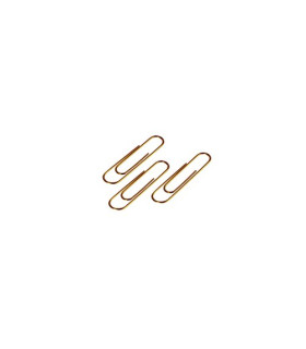 CLIP FOROFIS Nº2 (33 mm) DORADO C/ 100