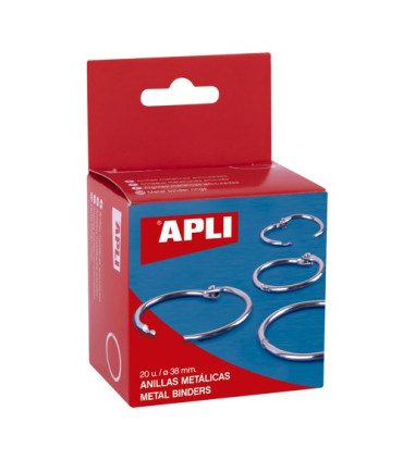 ANILLAS APLI Nº 4 CAJA DE 20     38mm