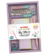SET PAPELERIA ALPINO OFFICE PASTEL