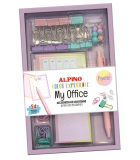 SET PAPELERIA ALPINO OFFICE PASTEL