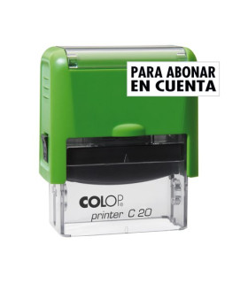 SELLO e.A. COLOP C20 ABONAR EN CUENTA