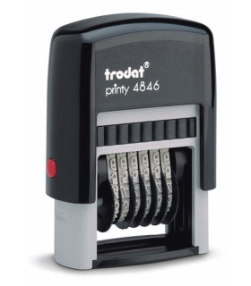 NUMERADOR e.A. TRODAT  4846 (4 mm. 6 bd)