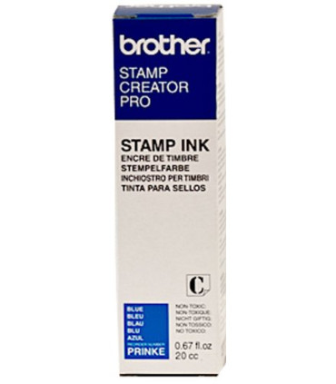 TINTA BROTHER REENTINTADO 20 cc. AZUL