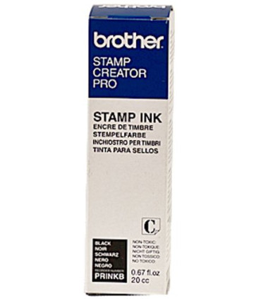 TINTA BROTHER REENTINTADO 20 cc. NEGRO