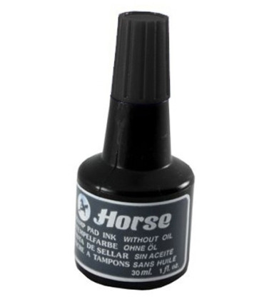 TINTA TAMPON HORSE NEGRO