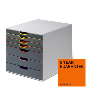 MODULO DURABLE 7 CAJONES VARICOLOR