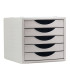 MODULO 5 CAJONES GRIS/GRIS