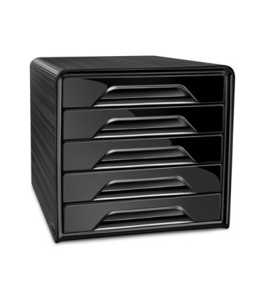 MODULO CEP ESTANDAR 5 CAJONES NEGRO