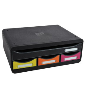 MODULO EXACOMPTA TOOLBOX MINI 4 CAJONES