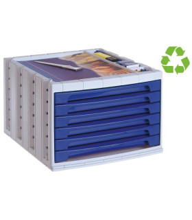 MODULO CAJONES A. 2000  6 AZUL