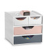 MODULO CEP MYCUBE 4 CAJONES MIX BL/RO/GR