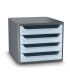 MODULO CEP FIRST 4 CAJONES AZUL PALIDO