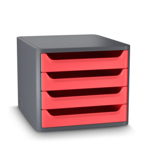 MODULO CEP FIRST 4 CAJONES ROJO AMAPOLA