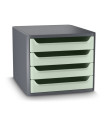 MODULO CEP FIRST 4 CAJONES VERDE SALVIA