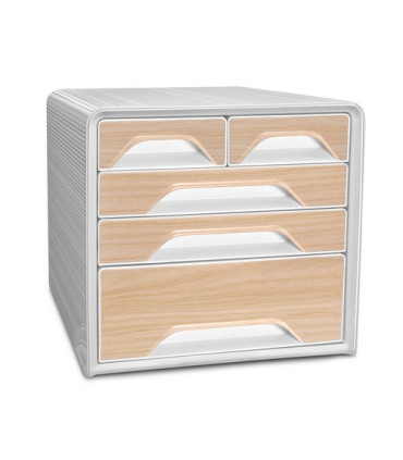 MODULO CEP SMOOVE 5 CAJONES SILVA