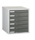 MODULO 6 CAJONES GRAFITO
