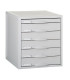 MODULO 6 CAJONES GRIS