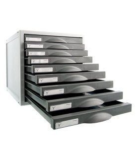 MODULO 9 CAJONES GRAFITO