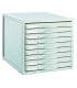MODULO 9 CAJONES GRIS