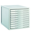 MODULO 9 CAJONES GRIS