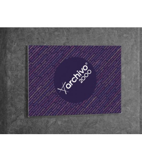 EXPOSITOR MURAL A.2000 A4 HORIZ. CRISTAL