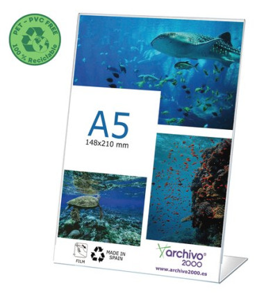 EXPOSITOR SOBR. L A5 VERT. FLEX.CRISTAL