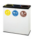 PAPEL.CILINDRO METALICA P-77 3 COMP. BL
