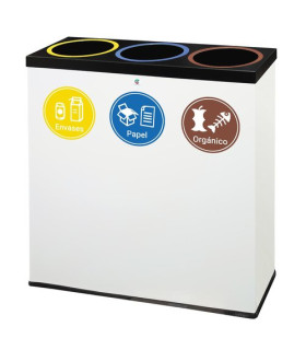 PAPEL.CILINDRO METALICA P-77 3 COMP. BL