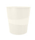PAPELERA PLASTICO LEITZ WOW 15L BLANCO