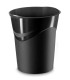 PAPELERA PLAST. CERRADA CEP GLOSS NEGRO