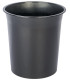 PAPELERA PLASTICO CERRADA NEGRA