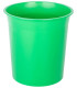 PAPELERA PLASTICO CERRADA VERDE