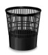 PAPELERA REJILLA CEP 16 LITROS NEGRO