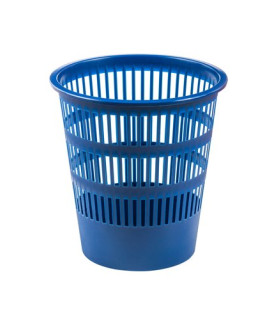 PAPELERA REJILLA FAIBO 12 L AZUL