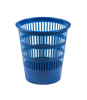 PAPELERA REJILLA FAIBO 12 L AZUL