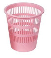 PAPELERA REJILLA FAIBO 12 L PASTEL ROSA